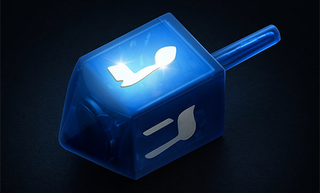 Illustration for article titled Critical Hit Dreidel Lights Up and Flashes When You Win